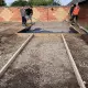 R Lugg Landscaping and Gardening Services Landscaping projects concrete base preparation Tewkesbury