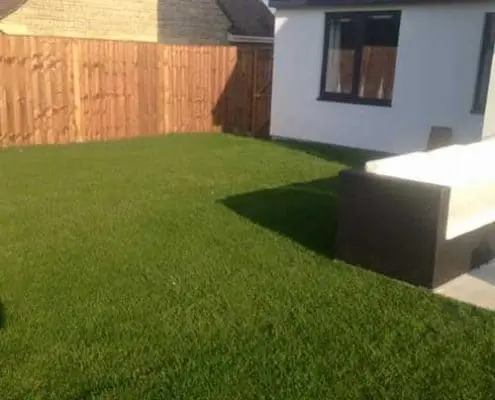 RearLawn New rear lawn install Cheltenham