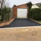 New driveway in front of garage Cheltenham