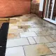 Cheltenham New build Garden Design sandstone patio