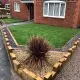 New front garden with stone flowerbeds Gloucester